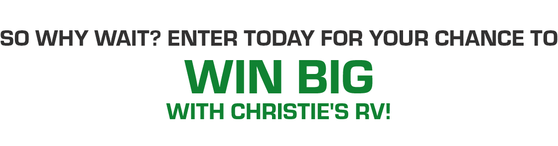 Why Wait? Enter Today