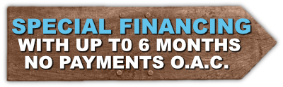 Ride into RV Season - Financing Sign
