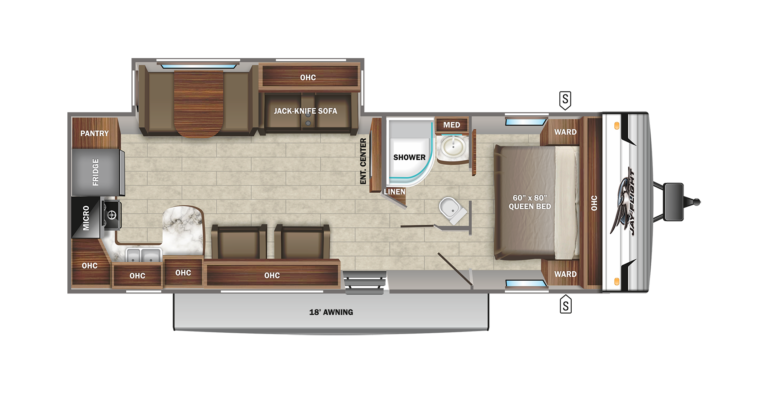 2022 Jayco Jay Flight 29RKS Floorplan