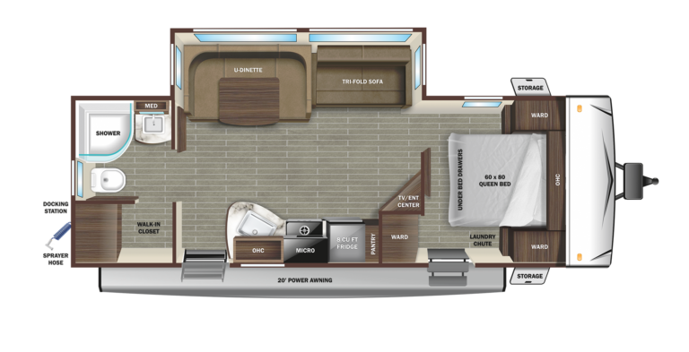 2022 Starcraft Super Lite 252RB Floorplan