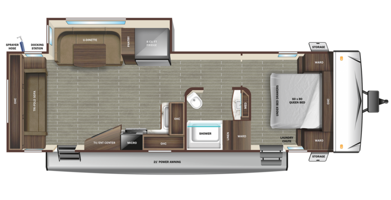 2022 Starcraft Super Lite 262RL Floorplan