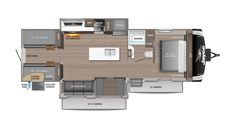 2025 Jayco Jay Feather 32QBH