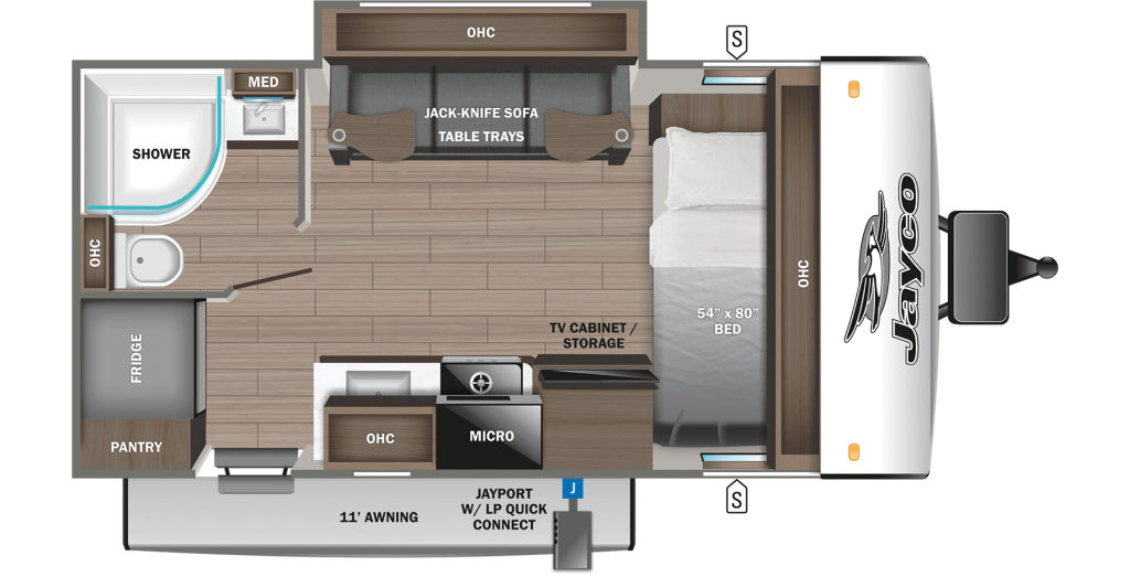 2025 Jayco Jay Feather Micro 166FBS