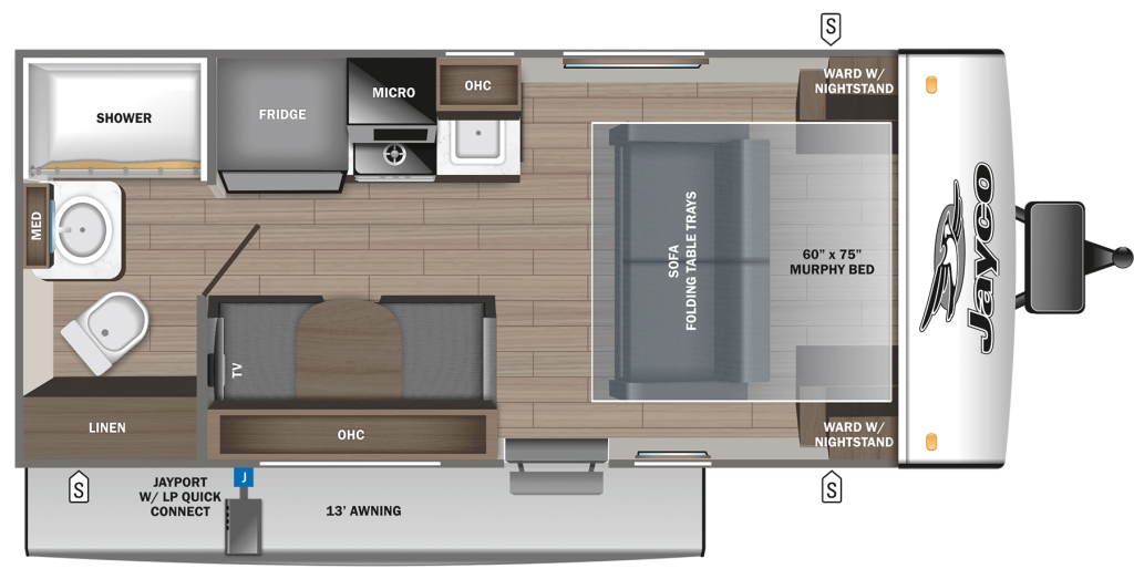 2025 Jayco Jay Feather Micro 173MRB