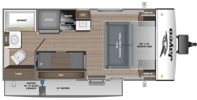 2025 Jayco Jay Feather Micro 173MRB