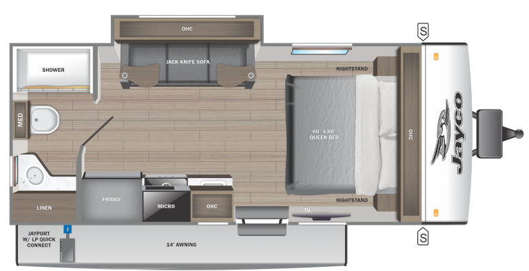 2025 Jayco Jay Feather Micro 183FBS