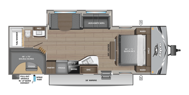 2025 Jayco Jay Flight 267BHS