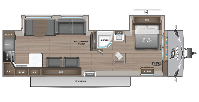 2025 Jayco Jay Flight 290RKS Floorplan