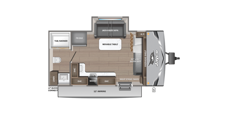 2025 Jayco Jay Flight SLX 160LK Floorplan