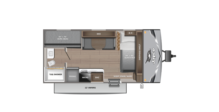 2025 Jayco Jay Flight SLX 175BH Floorplan