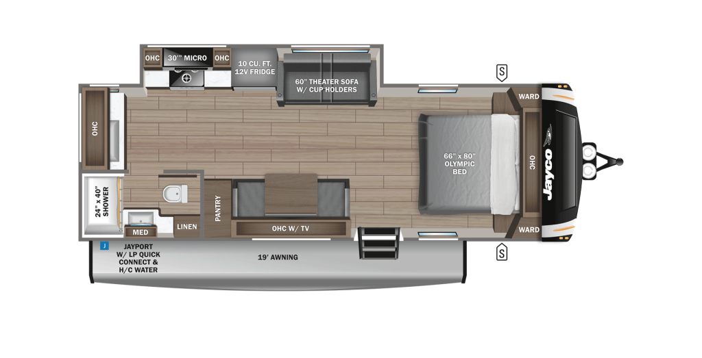 2026 Jayco Eagle HT TT 230MLCS Floorplan