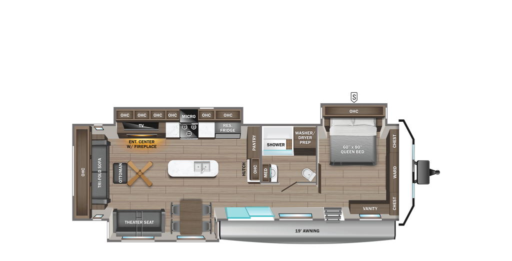 2026 Jayco Jay Flight Bungalow 40RLTS Floorplan