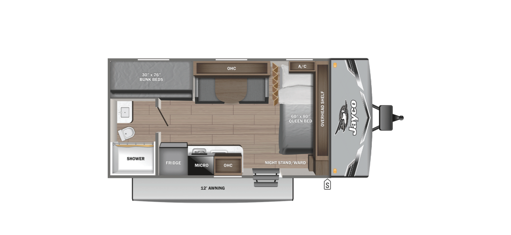 2026 Jayco Jay Flight SLX 175BH Floorplan