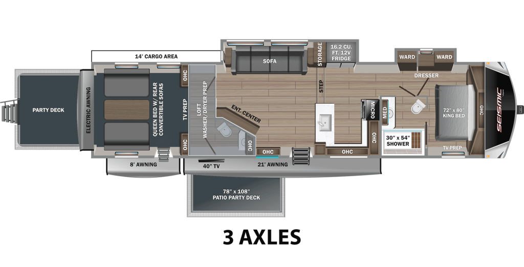 2026 Jayco Seismic 413 Floorplan