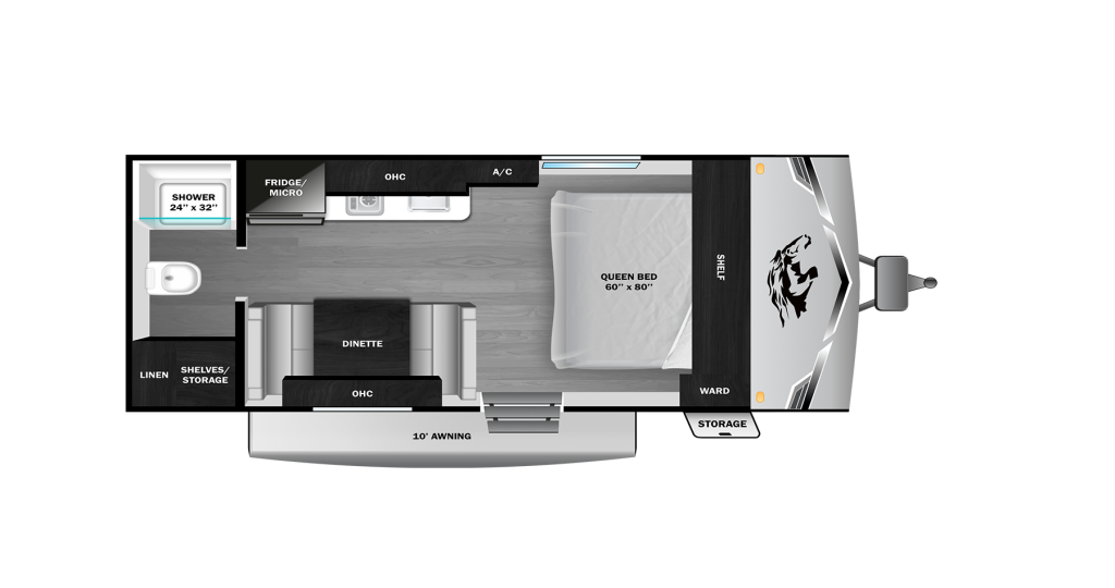 2026 Open Range Colt 17QB - CTR Edition Floorplan