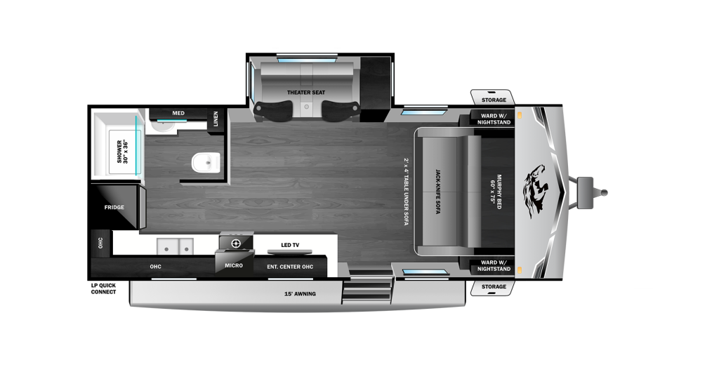 2026 Open Range Range Lite 200MLM Floorplan