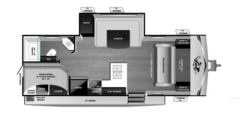 2026 Open Range Range Lite 220DBM Floorplan