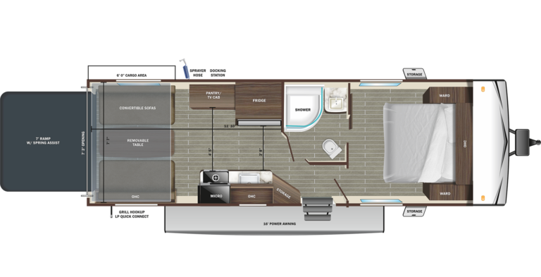 2023 Starcraft Autumn Ridge 233TH Floorplan