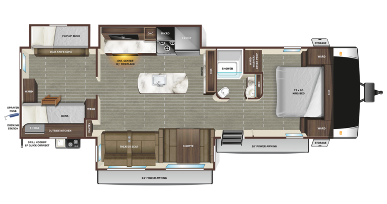 2023 Starcraft GLS 321BHS Floorplan