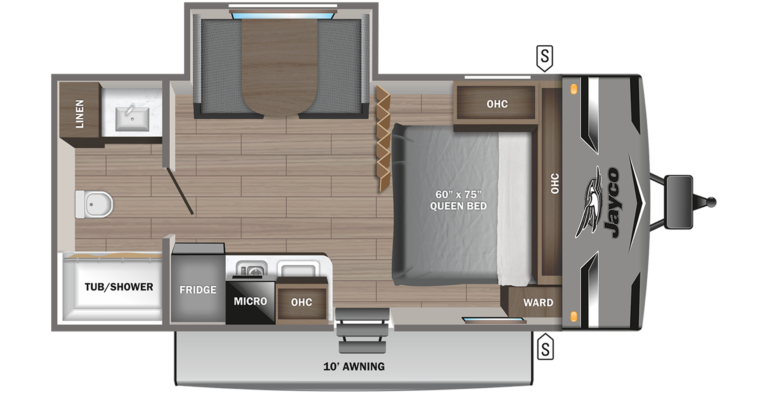 2023 Jayco Jay Flight SLX 183RB Floorplan