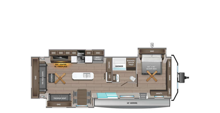 2023 Jayco Jay Flight Bungalow 40RLTS Floorplan