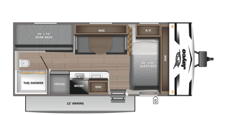 2024 Jayco Jay Flight SLX 174BH Floorplan