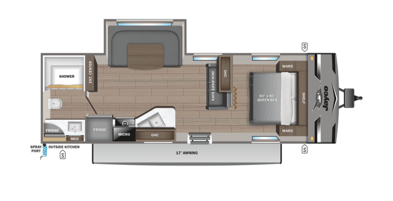 2024 Jayco Jay Flight 247RBS Floorplan
