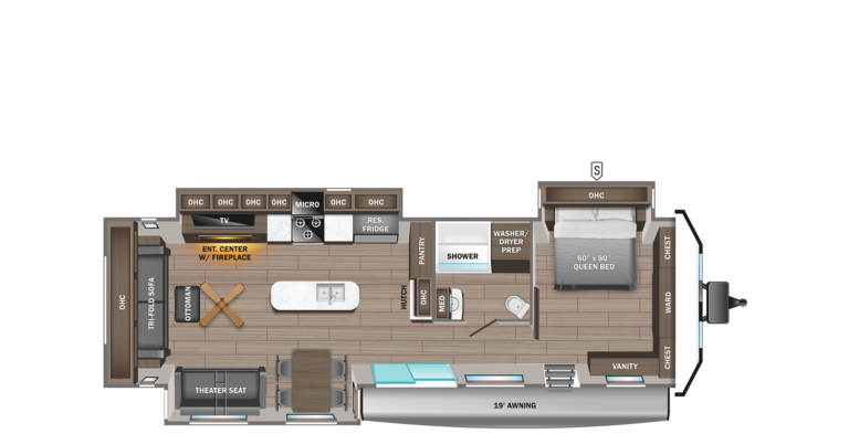 2024 Jayco Jay Flight Bungalow 40RLTS Floorplan