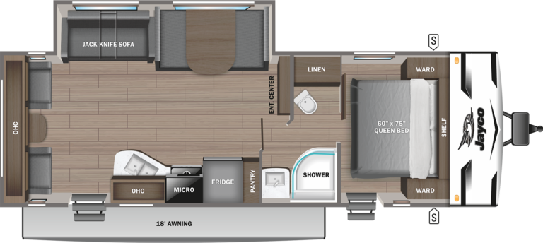 2024 Jayco Jay Flight SLX 262RLS Floorplan