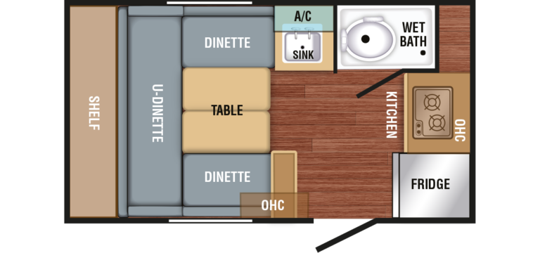 2024 Braxton Creek Bushwhacker Plus 15FK Floorplan