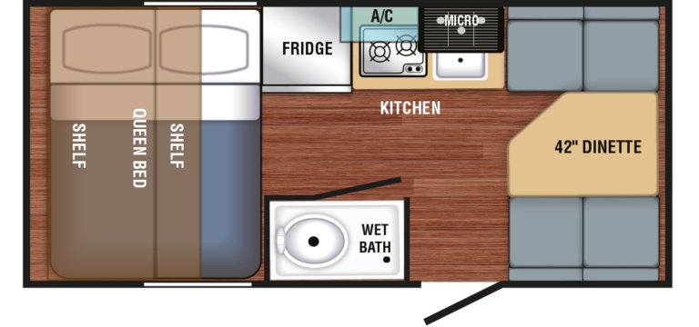 2024 Braxton Creek Bushwhacker Plus 17FD Floorplan