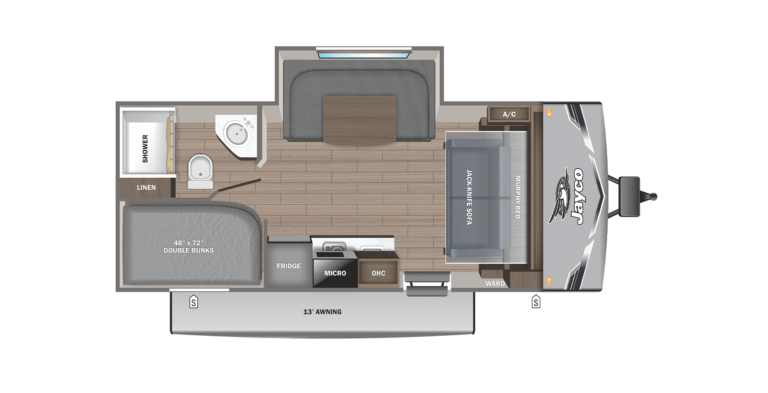 2025 Jayco Jay Flight SLX 197MB Floorplan