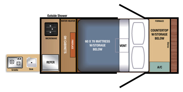 2024 Braxton Creek Bushwhacker 12ROK Floorplan