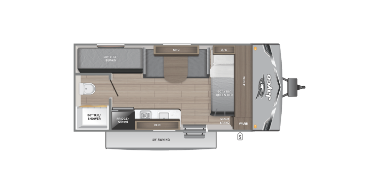 2026 Jayco Jay Flight SLX 170BH Floorplan