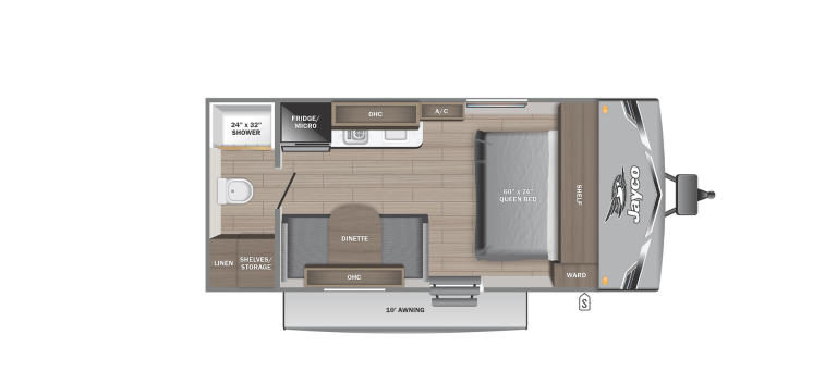 2026 Jayco Jay Flight SLX 170FQ Floorplan