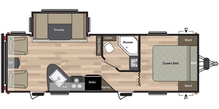 2017 Keystone Springdale Summerland 2570RL Floorplan