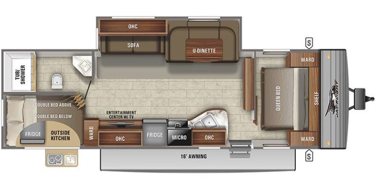 2021 Jayco Jay Flight SLX 284BHS Floorplan