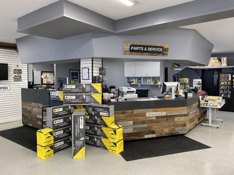 RV Parts and RV Service Counter
